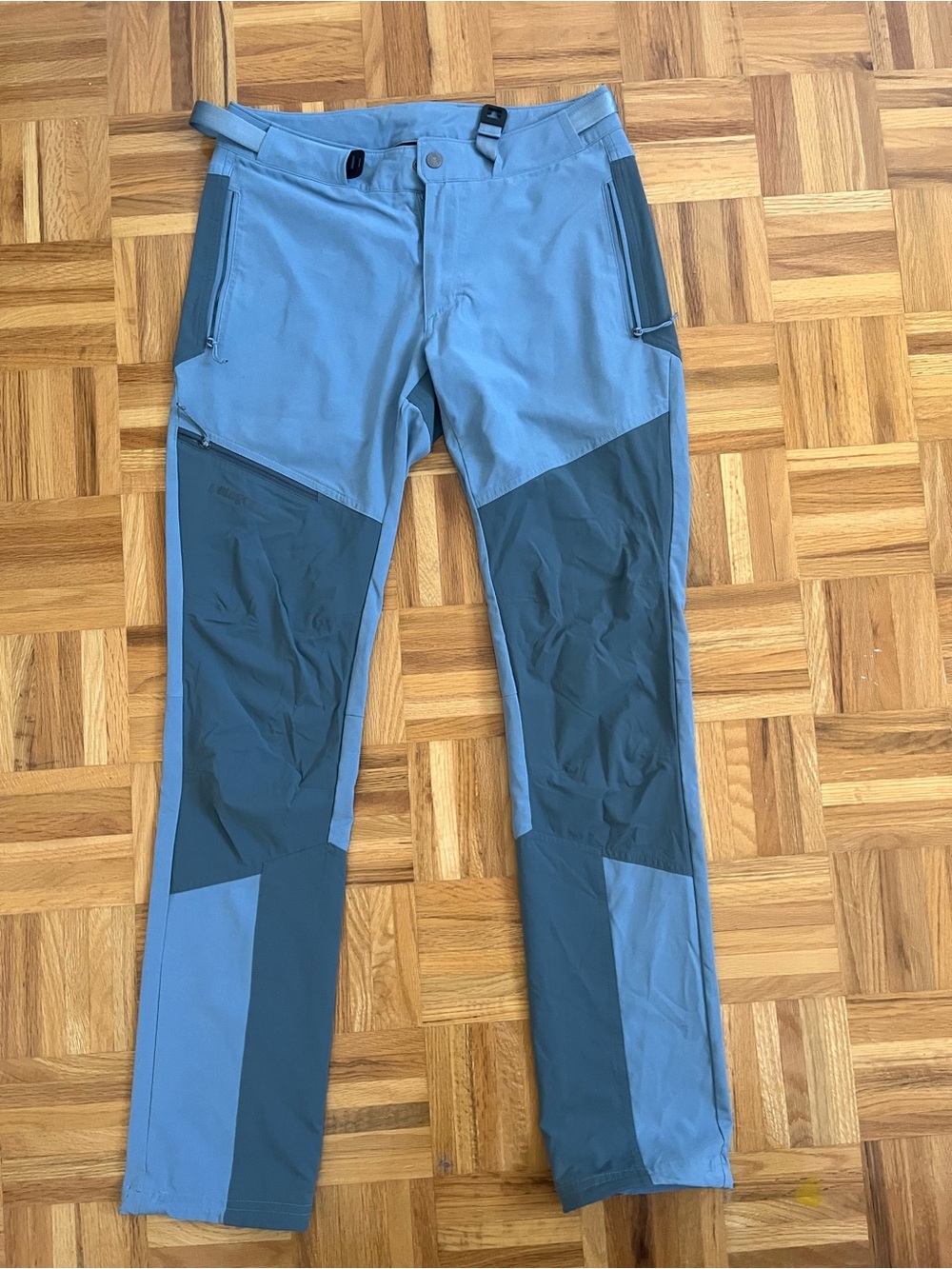 Patagonia Two-Tone Blue Cargo Performance Pants